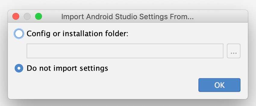 Android Studio Setup part 1
