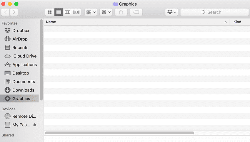 Mac New Smart Folder added to Sidebar