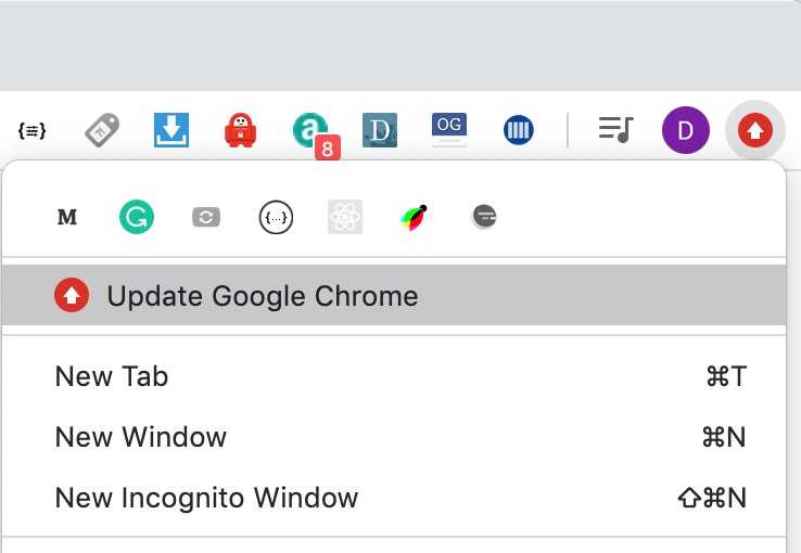 chrome update windows 10