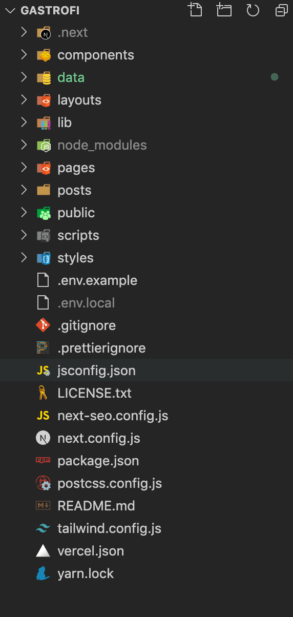 VSCode new colorful icons theme