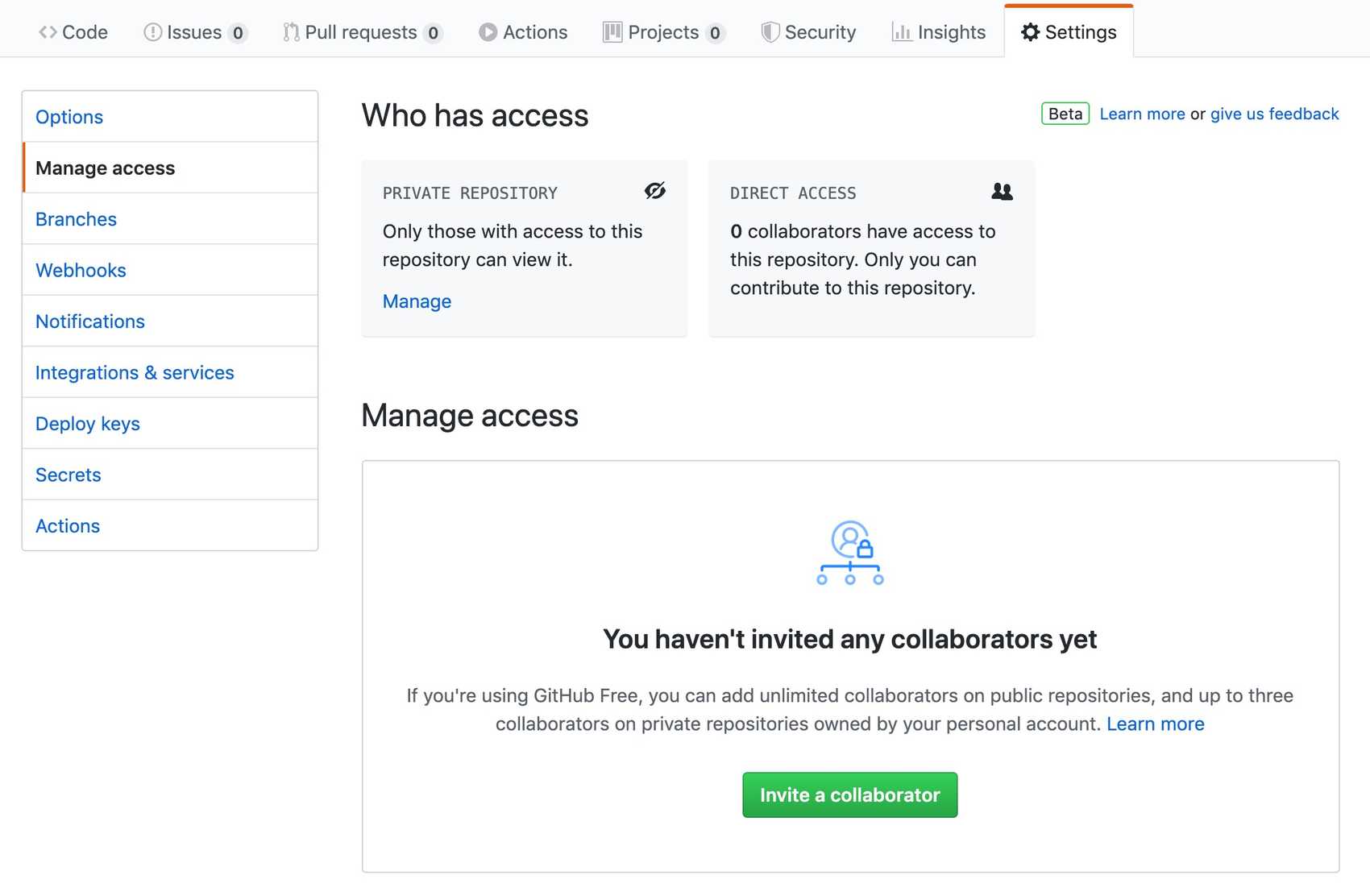 Git add github